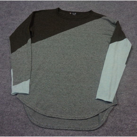 Smartwool Sweaters - Smartwool  Sweater Women's S Grey Shadow Pine Merino Wool Blend Crewneck